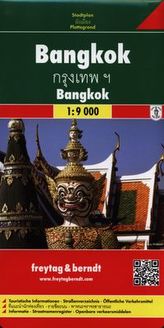 Bangkok mapa 1:9 000