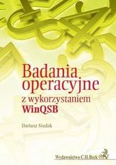 Badania operacyjne z wykorzystaniem WinQSB