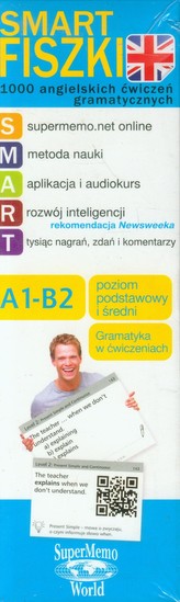 Smart Fiszki 1000 angielskich ćwiczeń gramatycznych