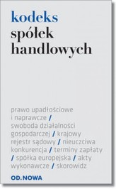 Kodeks spółek handlowych. St.pr. 12.01.2016