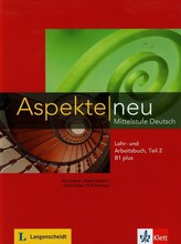 Aspekte neu Mittelstufe Deutsch Lehr- und Arbeitsbuch Teil 2 B1 plus