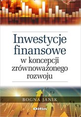 Inwestycje finansowe w koncepcji zrównoważonego rozwoju