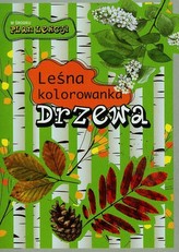 Drzewa Leśna kolorowanka