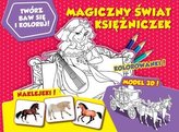 Twórz baw się koloruj Magiczny świat księżniczek