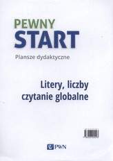 Pewny Start Plansze dydaktyczne Litery, liczby, czytanie globalne