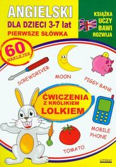 Angielski dla dzieci 3-7 lat Ćwiczenia z królikiem Lolkiem