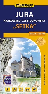 Jura Krakowsko-Częstochowska 'Setka' Mapa turystyczno-krajoznawcza 1:100 000