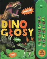 Dino głosy Książeczka dźwiękowa