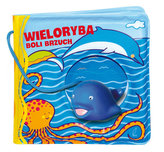 Książeczki kąpielowe Wieloryba boli brzuch