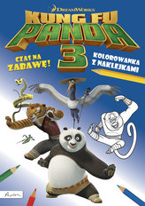Kung Fu Panda 3. Czas na zabawę! Kolorowanka z naklejkami