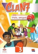 Clan 7 con ¡Hola. amigos! 3 Podręcznik + CD / kod online