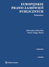 Europejskie prawo zamówień publicznych. Komentarz