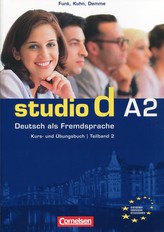 studio d A2 Kurs und Ubungsbuch + CD Podręcznik z ćwiczeniami