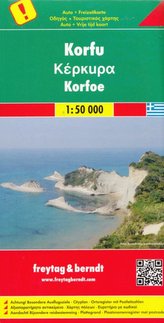 Korfu mapa 1:50 000