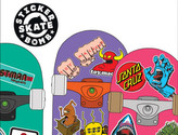 Stickerbomb Skate