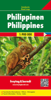 Filipiny mapa 1:900 000