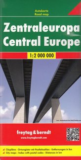 Europa Środkowa mapa 1:2 000 000