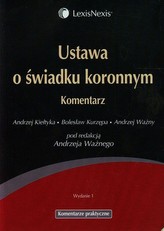 Ustawa o świadku koronnym Komentarz