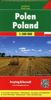 Polska mapa 1:500 000 Freytag & Berndt