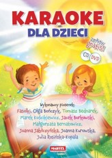 Karaoke dla dzieci. Książka + 2 płyty gratis (CD i DVD)