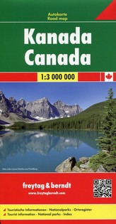 Kanada Mapa 1:3 000 000