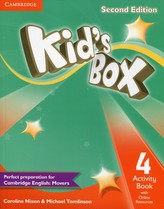 Kids Box 4 Activity Book + Online Resources