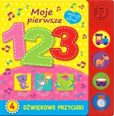 Moje pierwsze 1 2 3. Książka dźwiękowa