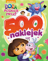 Dora poznaje świat  500 naklejek  FBS-602