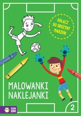 Piłkarskie malowanki-naklejanki. Część 2