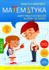 Matematyka Klasa1 Szkoła podst.Karty pracy do ćwiczeń w domu i w szkole