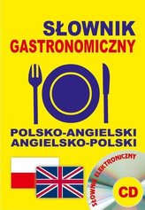 Słownik gastronomiczny polsko-angielski angielsko-polski + CD