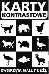 Karty kontrastowe  3M  Zwierzęta małe i duże