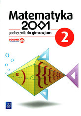 Matematyka 2001. Klasa 2, Gimnazjum. Matematyka. Podręcznik