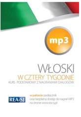 WŁOSKI W 4 TYGODNIE KURS PODST.MP3 REA-SJ      9788379931712