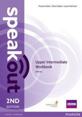 SPEAKOUT 2ED UPPER-INT. WB + KEY PEARSON 9781447977186