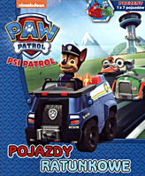 Psi Patrol. Pojazdy ratunkowe + saszetka z pojazdem