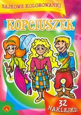 Bajkowe kolorowanki Kopciuszek