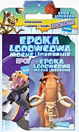 Epoka Lodowcowa Mocne uderzenie. Epokowa paka. Kolorowanka + kredki