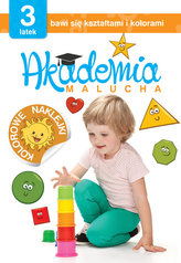 Akademia malucha 3-latek bawi się kształtami