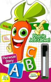 Karotka. Pisanie jest łatwe! Pierwsze litery + magiczny flamaster