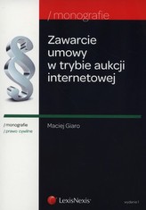Zawarcie umowy w trybie aukcji internetowej