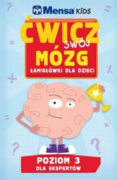 Mensa Kids. Ćwicz swój mózg: Łamigłówki dla dzieci. Poziom 3