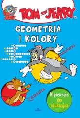 TOM I JERRY GEOMETRIA I KOLORY + GRA EDU ARYSTOTELES  9788380380868