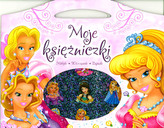 Moje księżniczki. Naklejki, kolorowanki, zagadki