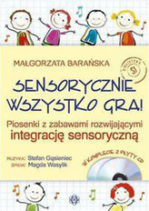 SENSORYCZNIE WSZYSTKO GRA! (DOPISZ CD) HARMONIA 9788371348389