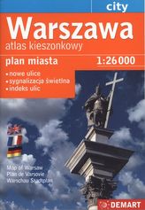 Warszawa kieszonkowy atlas miasta