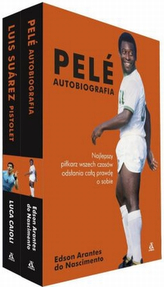 Pakiet: Pelé. Autobiografia / Luis Suárez. Pistolet