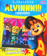 Alvinnn!!! I wiewiórki 8  Komiksy, gry, łamigłówki