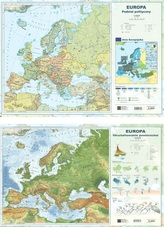 Mapa dwustronna A2 EUROPA