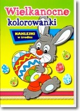 Wielkanocne kolorowanki z naklejkami